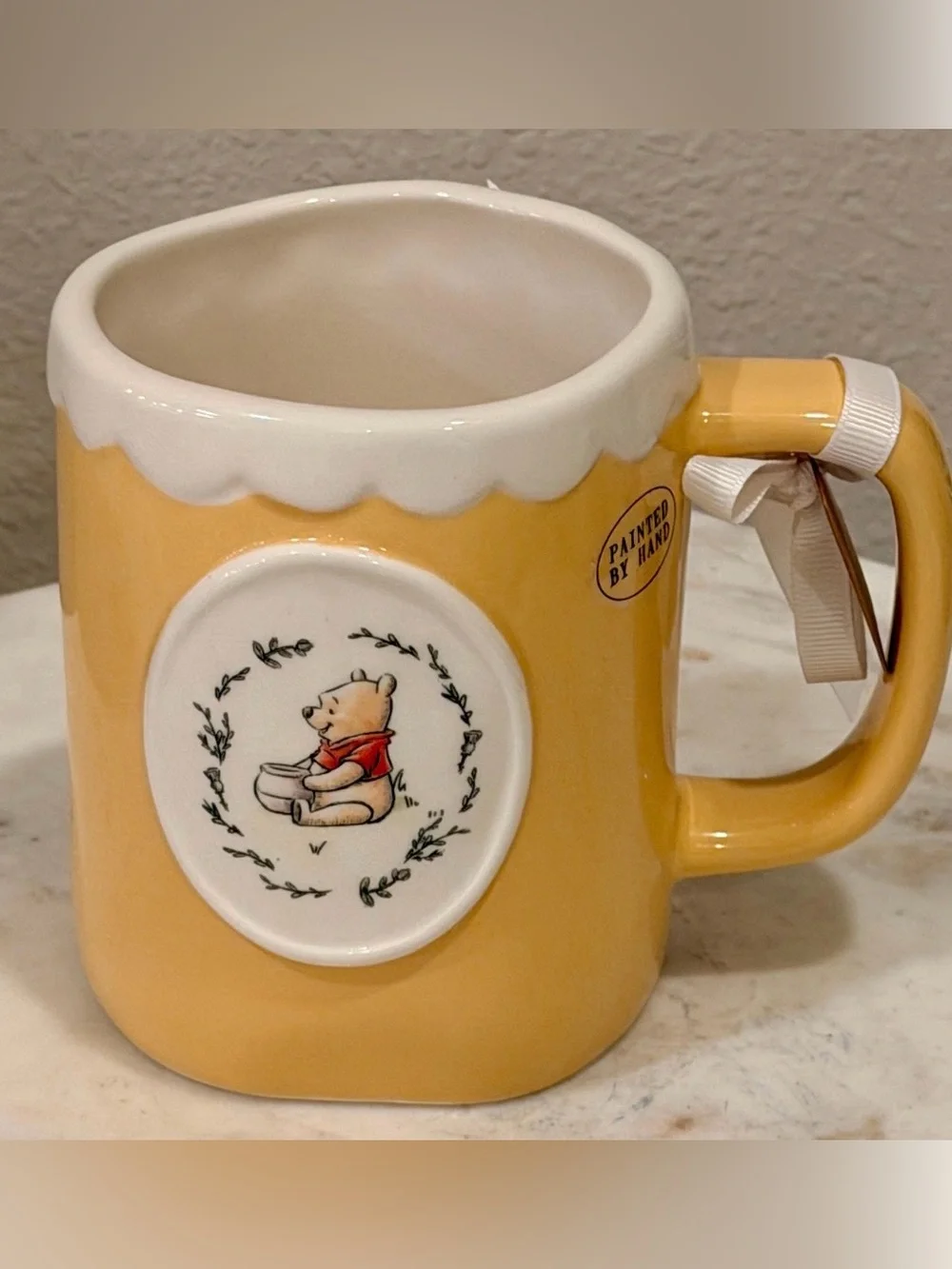 Brand New Rae Dunn Disney Winnie Pooh 100th Anniversary Coffee Mug Great Gift!